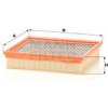 Vzduchový filter MANN-FILTER C 22 029 Vzduchový filter MANN-FILTER C 22 029