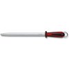 Victorinox 7.8521 Ocieľka 30 cm - micro jemný rez, oválny, čierna/červená