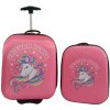 Detský kufor vysoký na kolieskách + batoh BC-ROZ-004, rozmer 46x29x23 cm, kufr + batoh - Unicorn, Impol Trade Detský kufor vysoký na kolieskách + batoh BC-ROZ-004, rozmer 46x29x23 cm, kufr + batoh - Unicorn, Impol Trade