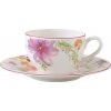 Villeroy & Boch Raňajková šálka 0,39 l s podšálkou Mariefl. Basic Villeroy & Boch Raňajková šálka 0,39 l s podšálkou Mariefl. Basic