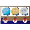 AlzaEco aviváže Blue Wash, Gold, White Cotton 3 x 1,5 l 150 praní