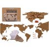 Korková mapa sveta - puzzle Korková mapa sveta - puzzle