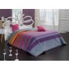 Prikrývka Elle Fialová - 220x240 + 2x 40x40 cm Prikrývka Elle Fialová - 220x240 + 2x 40x40 cm
