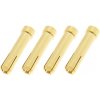 Revtec Pozlátený konektor - redukcia 4 female/5mm male (4) Revtec Pozlátený konektor - redukcia 4 female/5mm male (4)