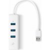 TP-Link UE330 USB 3.0 3-portový USB hub & gigabitový ethernet adaptér TP-link TP-Link UE330 USB 3.0 3-portový USB hub & gigabitový ethernet adaptér TP-link