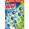 Bref Power Aktiv WC závesný blok tuhý 3 x 50 g Borovica Bref Power Aktiv WC závesný blok tuhý 3 x 50 g Borovica