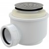 AlcaPlast A46-50 - Sifón vaničkový, pre otvor 50 mm, DN 40, mriežka Ø 72 mm, kov, nerez-lesk AlcaPlast A46-50 - Sifón vaničkový, pre otvor 50 mm, DN 40, mriežka Ø 72 mm, kov, nerez-lesk