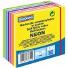 DONAU Bloček Donau 6 neonových farieb 76x76mm 400l