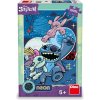 Svietiace puzzle Dino Neón 100 XL dielikov Stitch Svietiace puzzle Dino Neón 100 XL dielikov Stitch