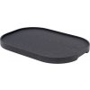 Podnos - tácka Bosign oválny vŕbové drevo s protišmykovým povlakom L čierny matný Podnos - tácka Bosign oválny vŕbové drevo s protišmykovým povlakom L čierny matný