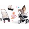 Smoby Set trojkombinácia Puschair Sandy Maxi Cosi&Quinny s 30 cm bábikou Bébé Calin so 4 zvukmi a 3 melódiami