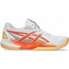 Pánska halová obuv ASICS, POWERBREAK FF biela,oranžová, 41.5 EU Pánska halová obuv ASICS, POWERBREAK FF biela,oranžová, 41.5 EU
