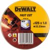DEWALT DT3507 Řezné kotouče na kov, 125 x 1 mm, 10 ks DEWALT DT3507 Řezné kotouče na kov, 125 x 1 mm, 10 ks