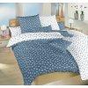 Obliečky krep Eliška biela/modrá DUO 140X200,70X90 Obliečky krep Eliška biela/modrá DUO 140X200,70X90