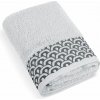 BELLATEX Froté osuška Čipka 500 g K/342 svetlosivá 70 × 140 cm BELLATEX Froté osuška Čipka 500 g K/342 svetlosivá 70 × 140 cm