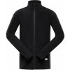 Alpine Pro Sius Pánska fleecová mikina MSWB330 čierna S Alpine Pro Sius Pánska fleecová mikina MSWB330 čierna S