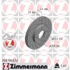 Brzdový kotúč ZIMMERMANN 250.1363.52 Brzdový kotúč ZIMMERMANN 250.1363.52