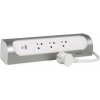 Predlžovací kábel Legrand predlžovací kábel 1 m / 3 zásuvky / s USB / hliník-biela / PVC / 1,5 mm2 (1920110006) Predlžovací kábel Legrand predlžovací kábel 1 m / 3 zásuvky / s USB / hliník-biela / PVC / 1,5 mm2 (1920110006)