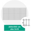 TopStone Gabiónová sieť 200×100 cm, oko 5×10 V