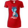 Folklór - líška samostatná - Dámske tričko z organickej bavlny Origin (GOTS) - XL ( Červená ) Folklór - líška samostatná - Dámske tričko z organickej bavlny Origin (GOTS) - XL ( Červená )