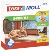 Tesa tape Tesnenie gumové profi E hnedé 25m Tesa tape Tesnenie gumové profi E hnedé 25m