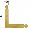 Domax NAO 1 Rohovník dekoratívny 150x150x25x2,5 mm