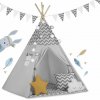 Detský stan Tepee so svetlom Nukido - šedý Nukido Detský stan Tepee so svetlom Nukido - šedý Nukido