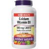 Webber Naturals Vápnik + Vitamín D3 500 mg 200 IU 275 tabliet Webber Naturals Vápnik + Vitamín D3 500 mg 200 IU 275 tabliet