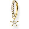 Thomas Sabo CR707-414-14 Creole - Star - 1 kus náušnice Thomas Sabo CR707-414-14 Creole - Star - 1 kus náušnice