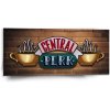 Sablio Obraz Seriál Priatelia CENTRAL PERK Tehly - 110x50 cm Sablio Obraz Seriál Priatelia CENTRAL PERK Tehly - 110x50 cm