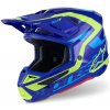 prilba SM7 DEED, ALPINESTARS (modrá/žltá fluo) 2026 Veľkosť: 2XL prilba SM7 DEED, ALPINESTARS (modrá/žltá fluo) 2026 Veľkosť: 2XL
