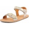 Dievčenské barefoot sandále FLEXY FLOWERS Gold Shine Froddo G3150289 - 28 Dievčenské barefoot sandále FLEXY FLOWERS Gold Shine Froddo G3150289 - 28