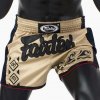 Muay Thai trenky - FAIRTEX - khaki Muay Thai trenky - FAIRTEX - khaki