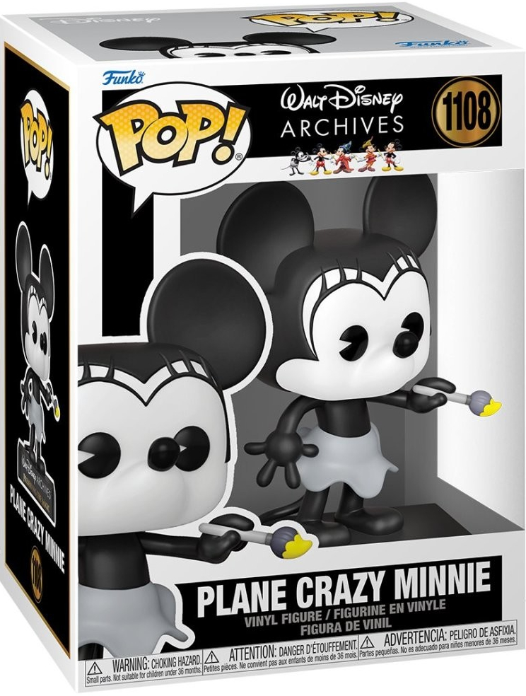 Funko POP! 1108 Walt Disney Archives Plane Crazy Minnie