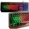 HERNÁ KLÁVESNICA PODSVIETENÁ USB PRE HRÁČOV RGB LED MEMBRÁNOVÁ PRE PC HERNÁ KLÁVESNICA PODSVIETENÁ USB PRE HRÁČOV RGB LED MEMBRÁNOVÁ PRE PC