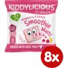 Kiddylicious ovocné vankúšiky z jahôd a banánu 8 x 6 g