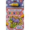 Poníky - Omaľovánka s vodnou fixkou Poníky - Omaľovánka s vodnou fixkou