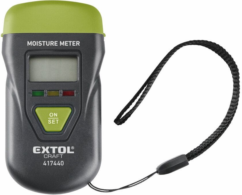 EX417440 Vlhkoměr pro měření vlhkosti dřeva, omítky a podobných materiálů EXTOL-CRAFT