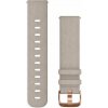 Garmin Quick Release 20mm, semišový šedý, růžovozlatá přezka 010-12691-07 Garmin Quick Release 20mm, semišový šedý, růžovozlatá přezka 010-12691-07
