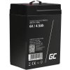 Green Cell AGM02 AGM batéria 6V 4.5Ah Green Cell AGM02 AGM batéria 6V 4.5Ah