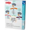 Haba Kreatívna sada Prvé navliekanie plstená girlanda Snehuliak Haba Kreatívna sada Prvé navliekanie plstená girlanda Snehuliak