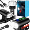 VÝKONNÉ USB LED SVETLO NA BICYKEL PREDNÉ ZADNÉ 13 REŽIMOV VÝKONNÉ USB LED SVETLO NA BICYKEL PREDNÉ ZADNÉ 13 REŽIMOV