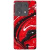 Picasee silikónový prehľadný obal pre Xiaomi Redmi Note 13 Pro 4G - Red black Picasee silikónový prehľadný obal pre Xiaomi Redmi Note 13 Pro 4G - Red black