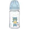 CANPOL BABIES Fľaša so širokým hrdlom Bonjour Paris 240 ml modrá 35-232_BLU CANPOL BABIES Fľaša so širokým hrdlom Bonjour Paris 240 ml modrá 35-232_BLU