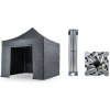 Nožnicový párty stan 3x3 m TENTino BIG HEXAGON EXTREME Farba opláštenia: 17A - ANTRACIT Nožnicový párty stan 3x3 m TENTino BIG HEXAGON EXTREME Farba opláštenia: 17A - ANTRACIT