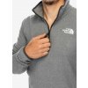 Flísová mikina The North Face 100 Glacier 1/4 Zip - tnf medium grey heather Flísová mikina The North Face 100 Glacier 1/4 Zip - tnf medium grey heather