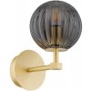 Argon | Argon 8508 - Nástenná lampa PALOMA 1xE14/7W/230V zlatá/čierna | AR8508 Argon | Argon 8508 - Nástenná lampa PALOMA 1xE14/7W/230V zlatá/čierna | AR8508