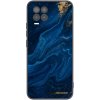 Picasee silikónový čierny obal pre Realme 8 4G - Blue Picasee silikónový čierny obal pre Realme 8 4G - Blue