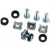 TRITON, montážna sada, 4 skrutky M6, 4 plávajúce matice, 4 plastové podložky RAX-MS-X19-X1 TRITON, montážna sada, 4 skrutky M6, 4 plávajúce matice, 4 plastové podložky RAX-MS-X19-X1