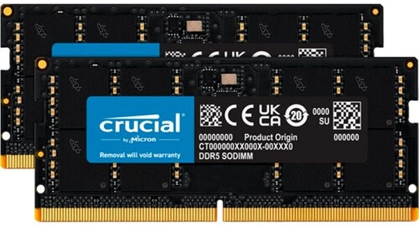 Crucial DDR5 16GB 4800MHz CL40 CT16G48C40S5